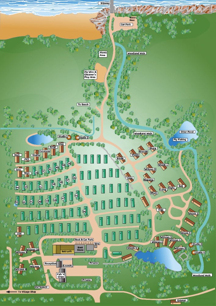 Tralee Bay Park Map October 2023